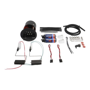 Moduł X2 z pompami DW420 i zestawem montażowym DeatschWerks BMW 3-Series E36 E46 1992-2006