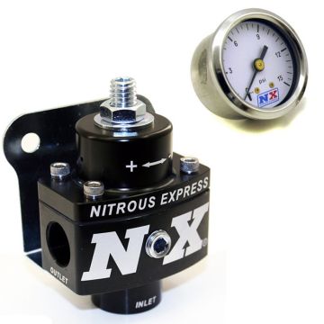 NX Billet Fuel Pressure Regulator without Bypass with Fuel Pressure Gauge Nitrous Express NX 15952 USA-NX-15952 480,00 zł