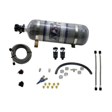 EFI Single Nozzle Piranha System 35-50-75Hp with 12Lb Carbon Bottle Nitrous Express NX 20001-12 USA-NX-20001-12 6 679,99 zł