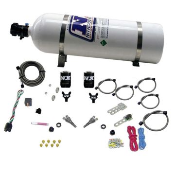 Dual Nozzle with 15Lb Bottle for Dodge V-8 TBI 1992-1995 (50-150Hp) Nitrous Express NX 20213-15 USA-NX-20213-15 6 449,98 zł