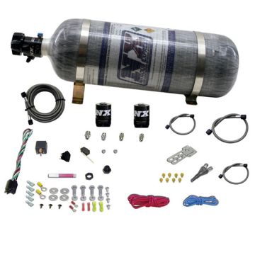 Single Nozzle System with 12Lb Composite Bottle for All Dodge model EFI (35-50-75-100-150 Hp) Nitrous Express NX 20921-12 USA-NX-20921-12 8 719,99 zł