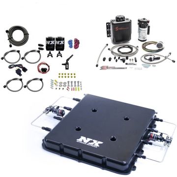 Nitrous and Water Methanol System with Billet LT4 Supercharger Lid without Bottle Nitrous Express 20939BMF-00