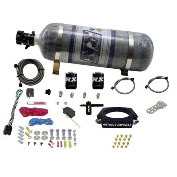 Nitrous Plate System with 12Lb Carbon Bottle for Chevrolet Corvette C8 LT2 Nitrous Express NX 20962-12