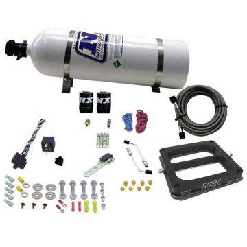 4500 Conventional Plate System Gasoline Stage 6 50-300Hp with 15Lb Bottle Nitrous Express NX 30070-15 USA-NX-30070-15 4 579,99 zł