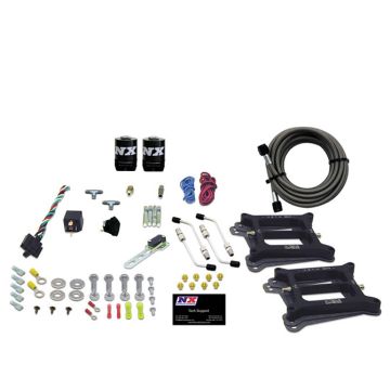 Dual 4150 Conventional Plate System Gasoline Stage 6 50-300Hp without Bottle Nitrous Express NX 30240-00 USA-NX-30240-00 4 100,00 zł