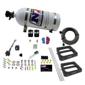 Dual 4500 Conventional Plate System Gasoline Stage 6 50-300Hp with 10Lb Bottle Nitrous Express NX 30270-10 USA-NX-30270-10 5 099,99 zł