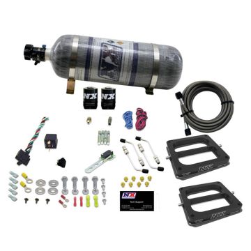 Dual 4500 Conventional Plate System Gasoline Stage 6 50-300Hp with 12Lb Carbon Bottle Nitrous Express NX 30270-12 USA-NX-30270-12 8 799,99 zł