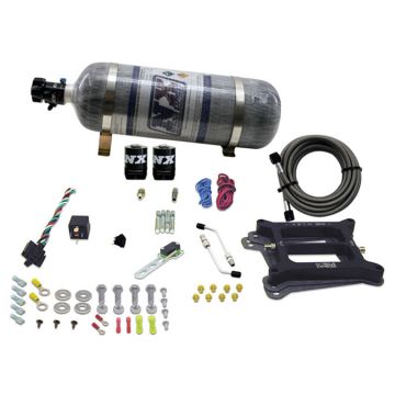 4150 Conventional Plate System Alcohol Pro-Power 100-500Hp with 12Lb Carbon Bottle Nitrous Express NX 50045-12 USA-NX-50045-12 9 000,00 zł