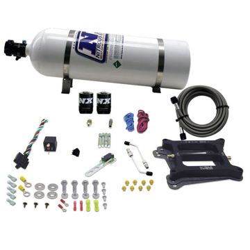 4150 Conventional Plate System Alcohol Pro-Power 100-500Hp with 15Lb Bottle Nitrous Express NX 50045-15 USA-NX-50045-15 5 360,00 zł