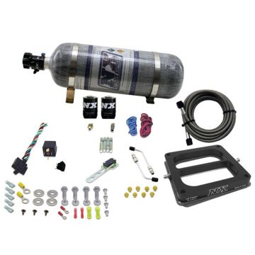 4500 Conventional Plate System Gasoline Pro-Power 100-500Hp with 12Lb Carbon Bottle Nitrous Express NX 50070-12 USA-NX-50070-12 8 389,99 zł