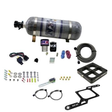 4500 Billet Crossbar Plate System Single Stage 250-650Hp with 12Lb Carbon Bottle Nitrous Express NX 63970-12 USA-NX-63970-12 9 779,99 zł