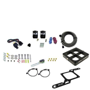 Billet Crossbar Plate System Dry Dual Stage 100-1000HP 4500 Flange without Bottle Nitrous Express NX 66247-00