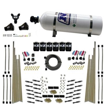 Three Stage 8-Cyl Dry Direct Port Nitrous System 15LB Nitrous Express NX 93206-15 USA-NX-93206-15 19 349,99 zł