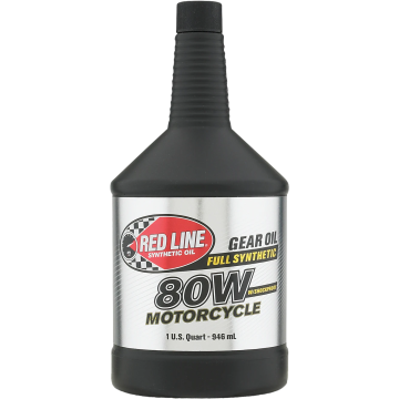 Motocyklowy olej przekładniowy Red Line 80WT ShockProof 0.94l RD-42704
