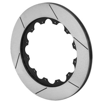Wilwood 160-12884-GTB GT 36 Straight Vane Rotor Slotted 14.00 Black