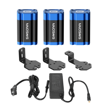 Haptyczny Reaktor Pedałowy z Wibracjami SIMSONN VAM Pro Silnik Liniowy Simracing Symulator 3 Pak z Zasilaczem