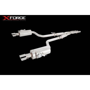 Układ wydechowy XForce z systemem Varex Chrysler 300C 2012-2018 6.4L SRT-8 stal nierdzewna