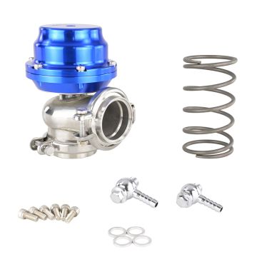 Wastegate JR.Spec V-BAND 44mm niebieski