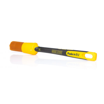 WORK STUFF Detailing Brush Rubber Albino Orange 30mm