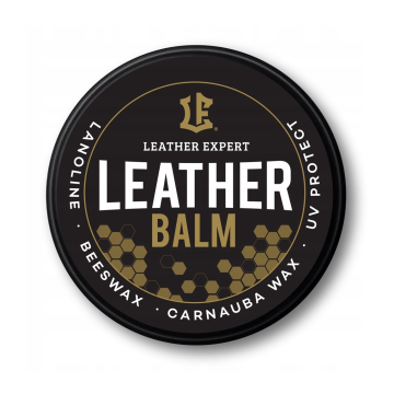 Leather Expert Leather Expert Balm balsam do pielęgnacji i impregnacji skóry 300 ml z aplikatorem i mikrofibrą