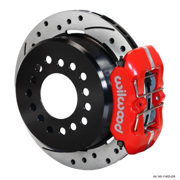 Wilwood 140-11403 Forged Dynapro Low-Profile Rear Parking Brake Kit Drilled and Slotted Rotors Red WIL-140-11403-DR 6 079,99 zł