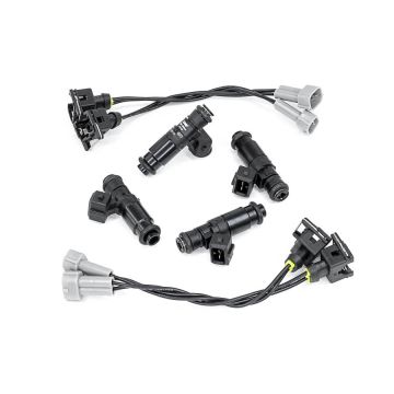 Deatschwerks Bosch EV14 zestaw 4 wtryskiwaczy paliwa 1500cc/min, Mitsubishi Lancer Evo X 4B11T 07-15