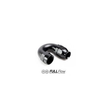 Nuke Performance Full Flow PTFE Hose End Fitting 180 Degree AN12