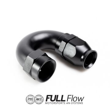 Nuke Performance Full Flow PTFE Hose End Fitting 180 Degree AN6