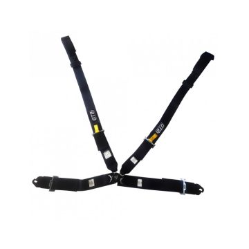 Pasy bezpieczeństwa GT2I 3" 4 punktowe FIA 8853-1998 Czarne