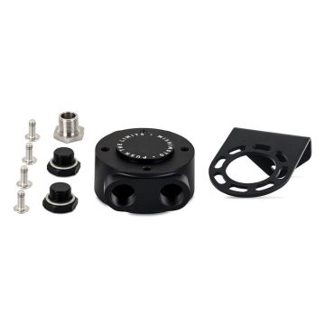 Adapter relokacyjny filtra oleju Mishimoto 3/4"-16 Czarny
