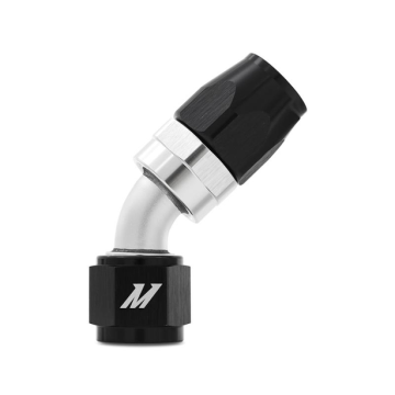 Mishimoto Aluminum -10AN 45 Degree Fitting Black