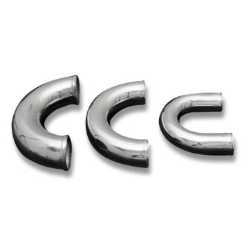 Kolanko aluminiowe 180' 19mm, 30cm AL18030019 60,00 zł