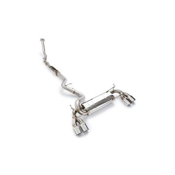 Kompletny układ wydechowy SUBARU Impreza Mk3 2.5 WRX STI