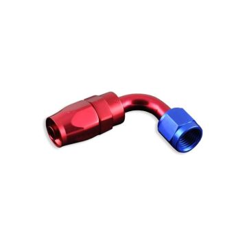 Końcówka Swivel FMIC.EU AN6 90' Viton czerwona

