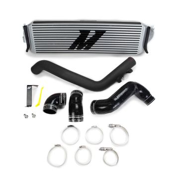 Mishimoto Honda Civic Type R Intercooler Kit 2017+ Silver w/ Wrinkle Black Pipes