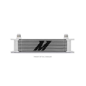 Mishimoto Universal 10 Row Oil Cooler Silver