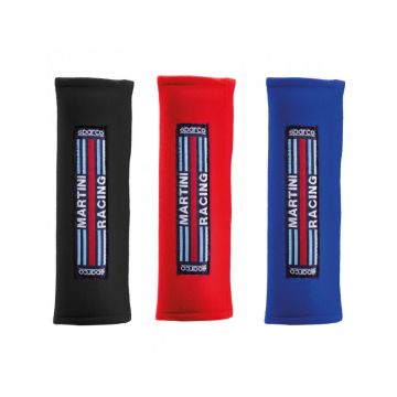 Poduszki pasów Sparco Martini Racing Niebieskie