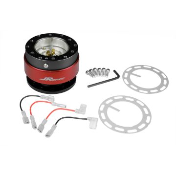 Quick Release JRspec – rozpinka kierownicy Czerwony