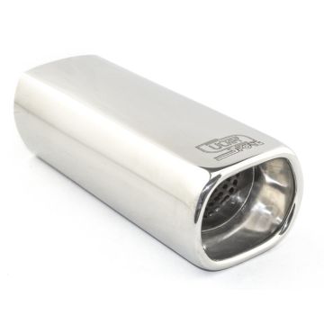 Uniwersalna końcówka tłumika prostokątna 80×65mm długość 200mm