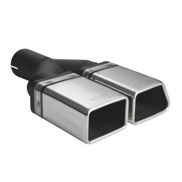 Uniwersalna końcówka tłumika specjalna 86×54mm długość 200mm średnica montażowa 50mm