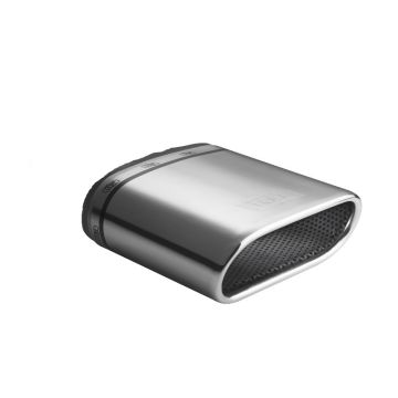 Uniwersalna końcówka tłumika owalna 167×60mm długość 200mm