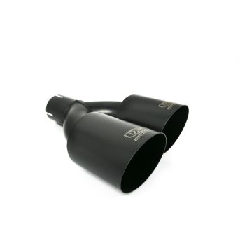 Uniwersalna końcówka tłumika okrągła 80mm długość 280mm średnica montażowa 50mm