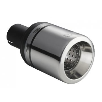 Uniwersalna końcówka tłumika okrągła 100mm długość 120mm średnica montażowa 50mm