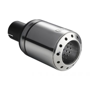 Uniwersalna końcówka tłumika okrągła 100mm długość 120mm średnica montażowa 50mm