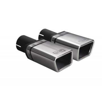 Uniwersalna końcówka tłumika specjalna 86×54mm długość 120mm średnica montażowa 50mm