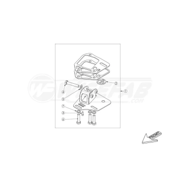 Rear Knuckle Mount Assembly Left Wisefab WF361_700LA WF361_700LA 859,99 zł