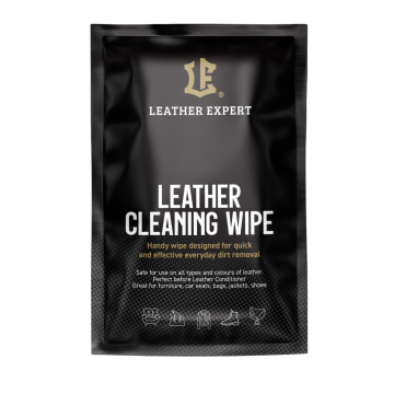 Leather Expert Cleaning Wipe chusteczka do czyszczenia skóry 10ml 18x20cm