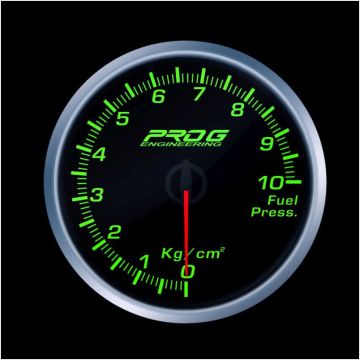 Wskaźnik Pro G Race Series 2 RS, ciśnienia paliwa Kg/cm2 GREEN 52mm