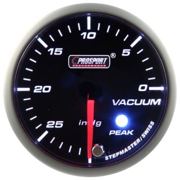 Wskaźnik Prosport Podciśnienie seria Stepper Motor Peak 52mm zielony 216SMWGVASWL270 231,74 zł