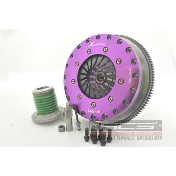 Xtreme Performance - 230mm Kit Inc Flywheel & CSC Twin Solid Ceramic - KFD23697-2E